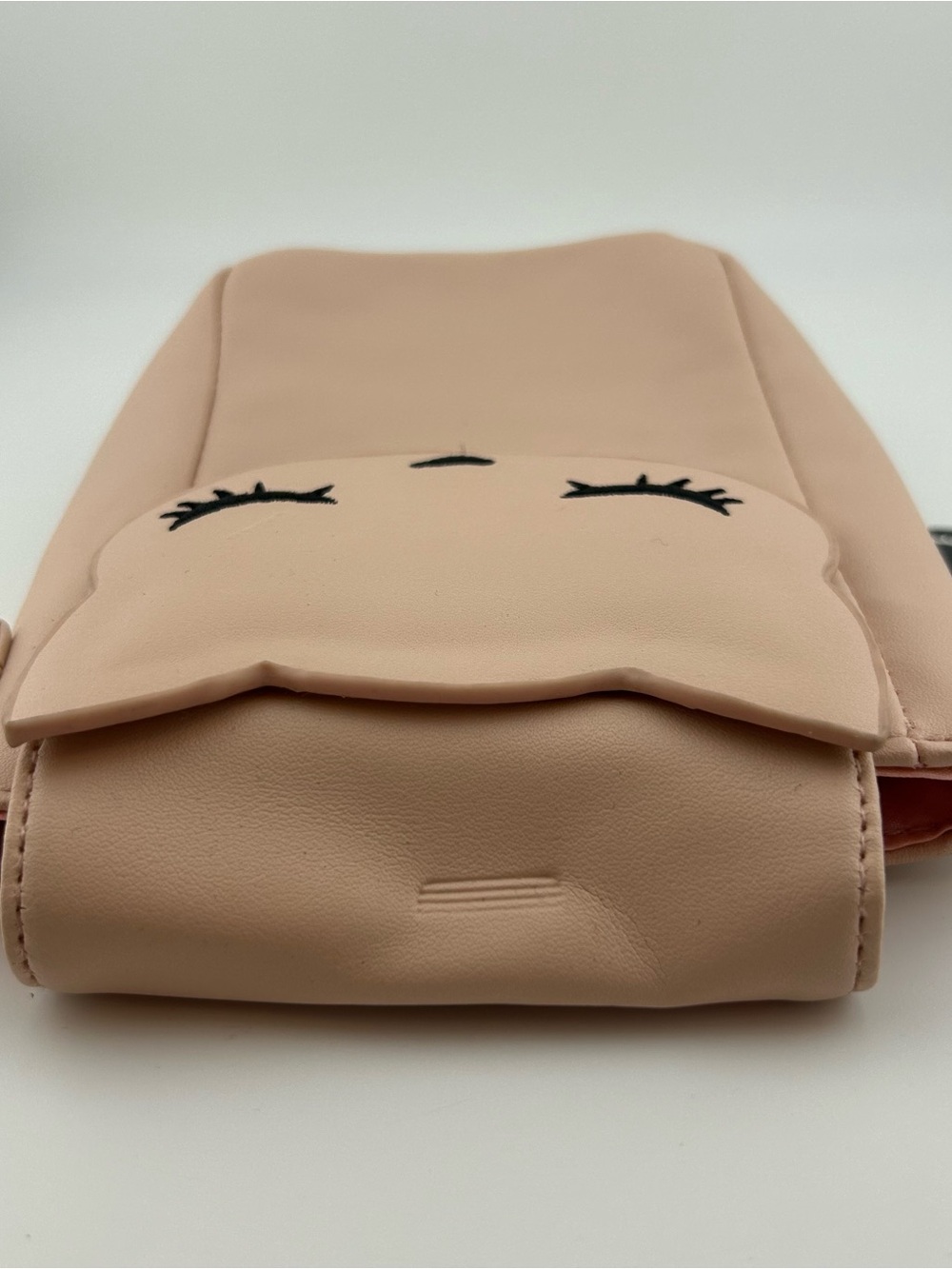 NWT Osumashi Pooh-Chan Kawaii Cat Crossbody Purse Pink Japanese Bag NO STRAP - Picture 5 of 9